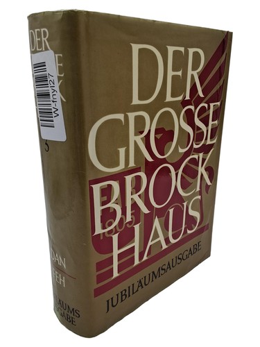 Brockhaus enzyklopädie band - enzyklopädie,