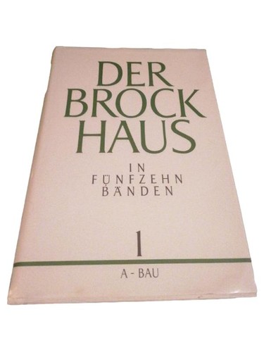 Brockhaus enzyklopädie band - brockhaus, 1