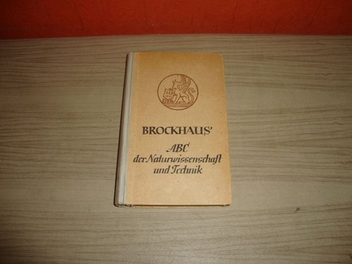 Altes lexikon brockhaus - brockhaus, abc